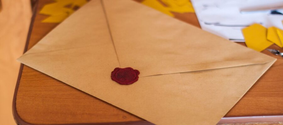 Sealed letter